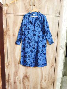 Printed Long Shirt Bust Size-36