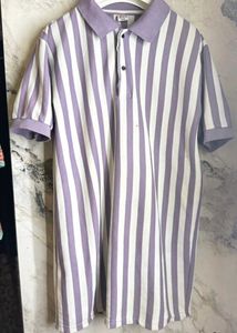 Striped Polo Shirt - XL