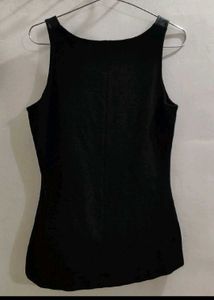 ZARA Leather Tank Top