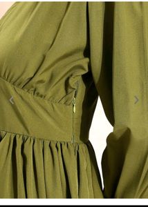 Olive Green Dress