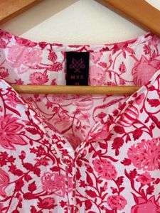 Floral Print Kurta xs