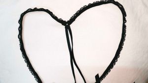 New Piece Diamond Studded Lace G String Panty