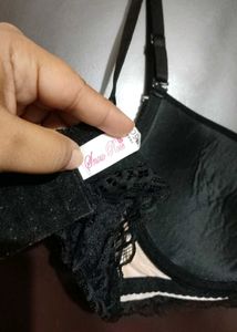 Black ⚫Chic Lace Bra For 36 C Bust