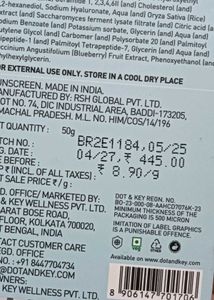 Dot &amp; Key Blueberry Hydrate Sunscreen SPF 50