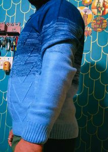 Mens Blue Sweatshirt For Sale