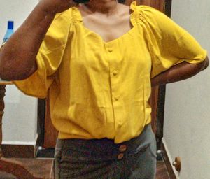 Mustard Yellow Top
