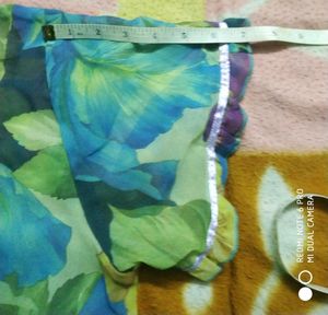 Plus Size Georgette Long Shrug