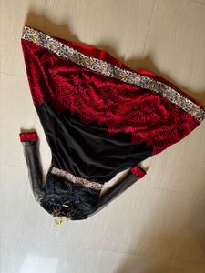 Black Anarkali Gown