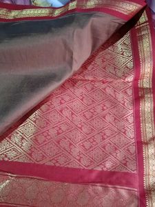 Zari Border Saree