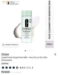 CliniqueLiquid Facial Soap Extra Mild