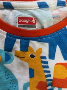 full sleeves animal print boys tshirt