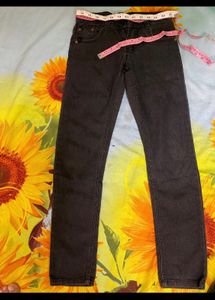 Unisex Black Jeans