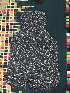 Floral Sleeveless Shirt