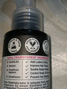 Soulflower Rosemary Mint Water