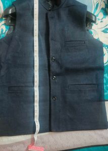 Navy Blue Nehru Jacket