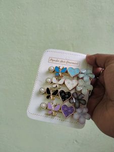 Cute Hair Clip Set (Set Of 4)
