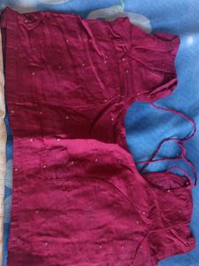 Sarees With Shiffon Border