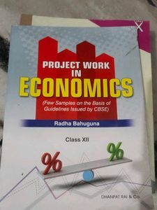 Economics Project Work Book - Class XII