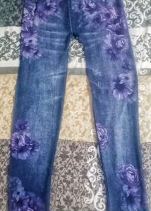 Floral Print Jeggings