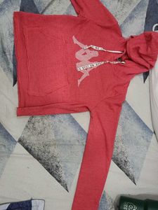 Cropped-Ripped Style Hoodie..#PRICE IS NEGOTIABLE#