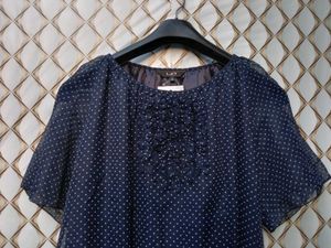 New With Tag Korean Asthetic Cute Bow Top