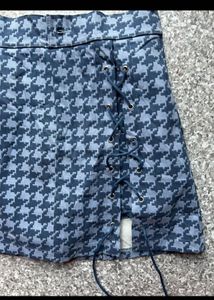 Denim Skort