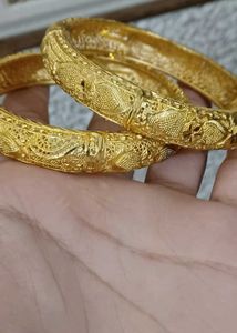 Beautiful Gold Kada Set
