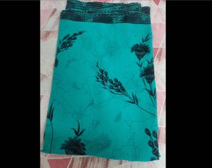 Elegant Floral Saree