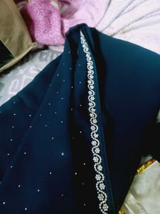 Elegant Blue Saree