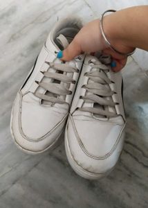White Casual Shoes Women