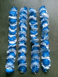 Blue & White Garland Decor