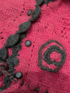 Cute Knitted Baby frock style Cardigan