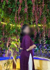 Burgundy Sequined Kurti