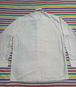 MIKE HENRY Solid Spread Collar Formal Shirt