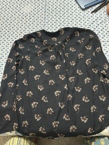 Ruffled And Pleted Shirt