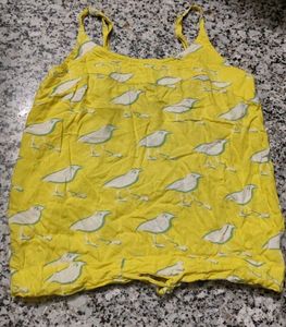Cute Yellow Birdie Tank