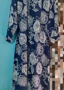 Long Floral Print Gown #high Quality #delta Cloth