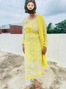 Yellow 3 Piece Dress.