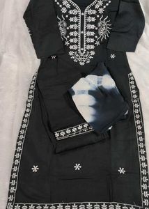 Black Kurta Set