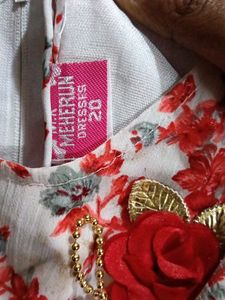 Floral Print Baby Dress