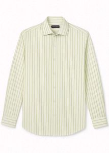 white striped cotton shirt