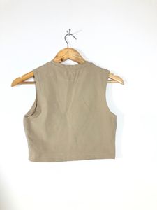 Khaki Crop Top(Women’s)