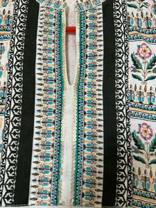 Floral Print Kurti Dress