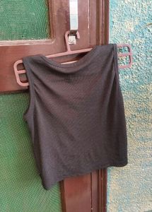 Dino Graphic Ribbed Tank Top