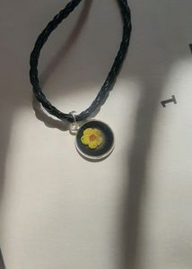 Yellow flower Pendant