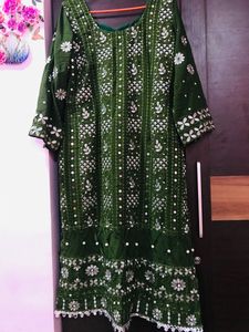 Pakistani Mirror Work Dress