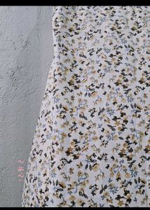 Floral Print Skirt