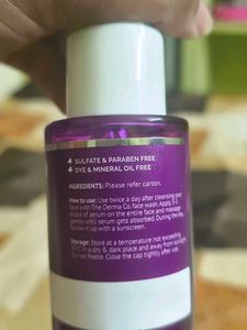 The Derma Co Face Serum