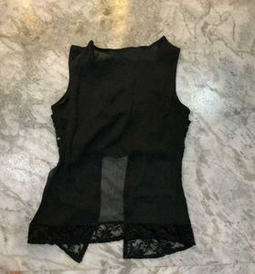 Embellished Sleeveless Top