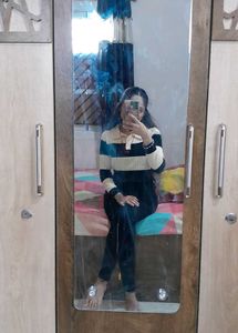 Striped Knit Top